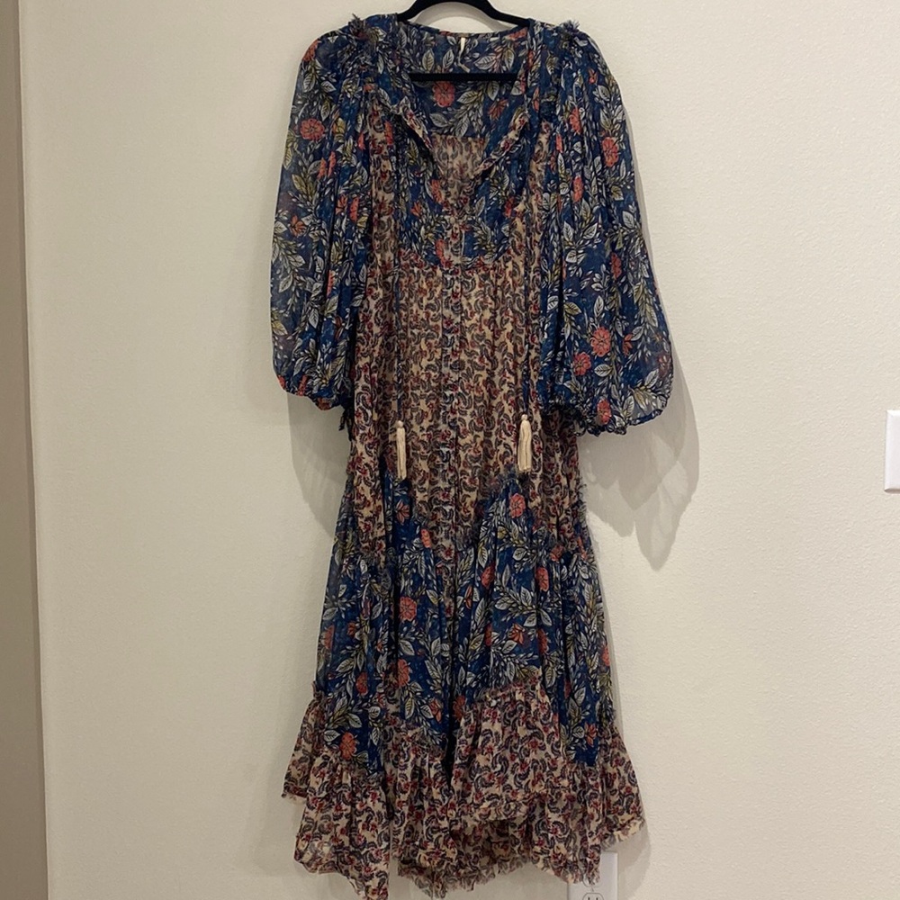 Free People Bohemian Maxi Dress- XS